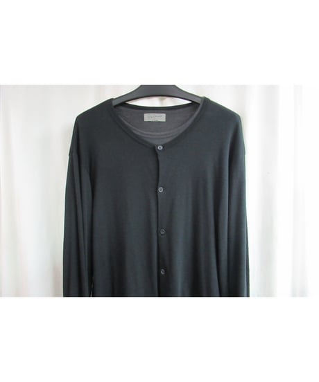 14ss yohji yamamoto pour homme カーディガン風レイヤードカットソー HG-T40-060