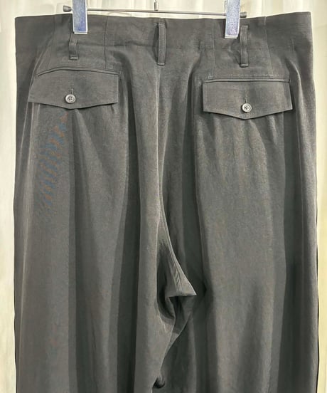 2024SS yohji yamamoto pour homme 脇テープパンツ（HS-P49-500）