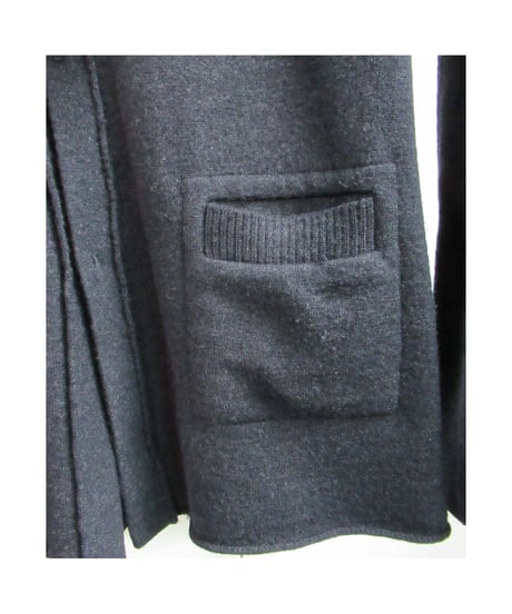 Y's yohji yamamoto 切替えデザインニットカーディガン YA-K59-873