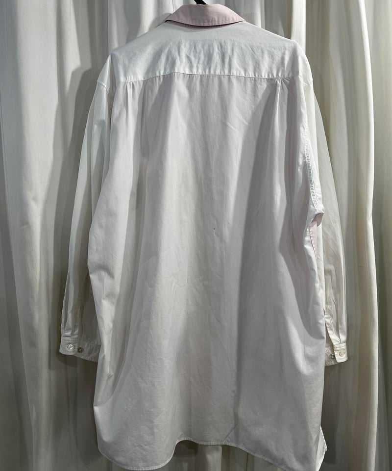 1988SS レプリカ yohji yamamoto pour homme 花刺繡シャツ（HD