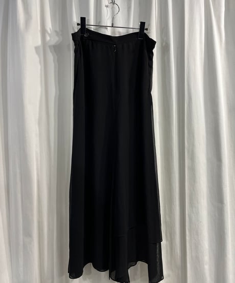 2008SS yohji yamamoto +NOIR スカート風サルエルパンツ（NM-P06-214）