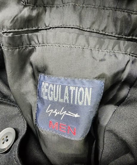 2019ss yohji yamamoto pour homme 黒 ドクタージャケット (HH-J03-040)