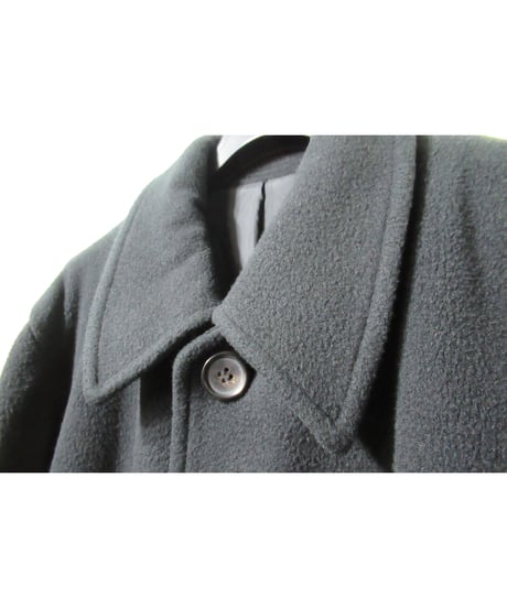 90's Y's yohji yamamoto vintage バックスリット ベルトデザイン シンプルロングコート（YX-C32-904）