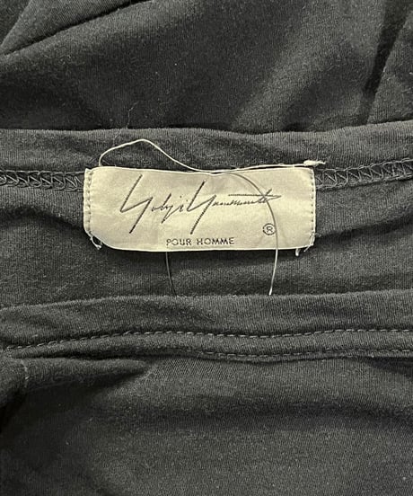 2019SS yohji yamamoto pour homme アシメトリーカットソー（HH-T31-989）