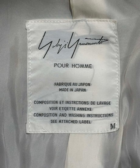 1991AW yohji yamamoto pour homme vintage マーメイドモッズコート（H-C-245xxx）