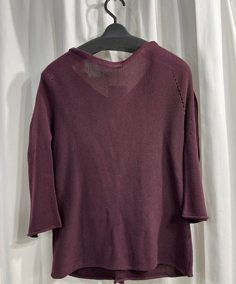 Y's yohji yamamoto ラグランスリーブ カーディガン（YE-K24-077）