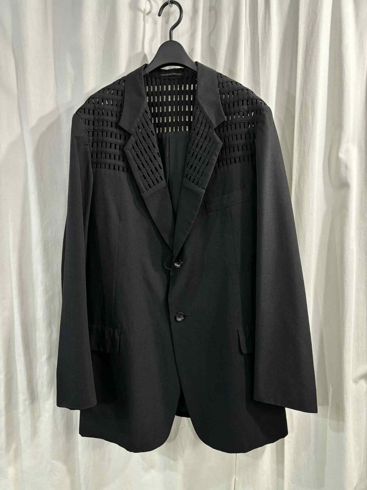 Yohji Yamamoto pour homme 1999AWロングジャケット yohji yamamoto - pour homme | 刺繍入5ポケットJKT / ロング