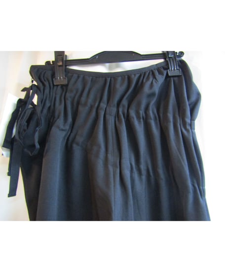 新品・未使用 16aw yohji yamamoto femme ギャザーデザインテーパードパンツ FR-P19-125