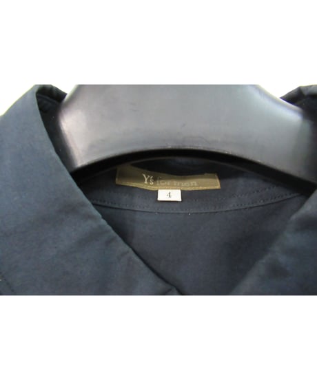Y's for men yohji yamamoto 貝ボタンシンプルレーヨンブラウス MR-B15-204