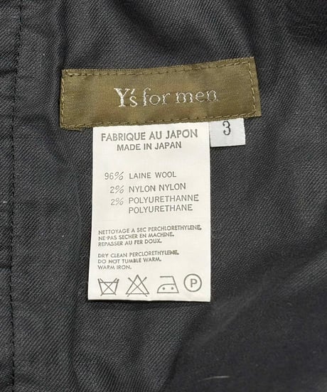 Y's for men yohji yamamoto 紐パンツ（MN-T09-198）
