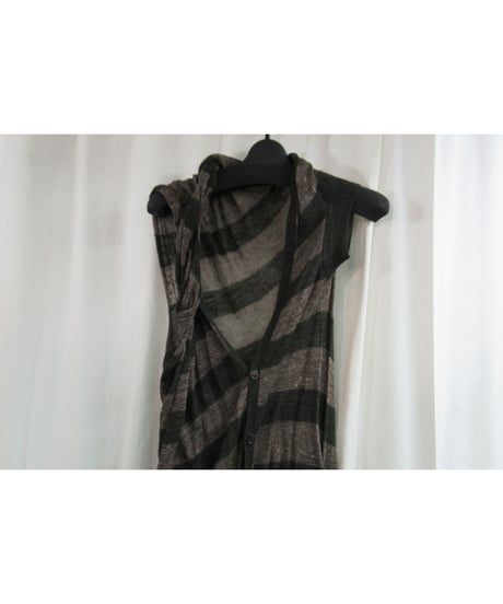 新品 09ss yohji yamamoto femme ボーダーデザインニット FV-K10-352