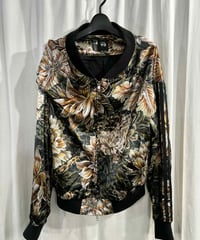 Y-3 yohji yamamoto 花柄デザインブルゾン（3-Y-207xxx）