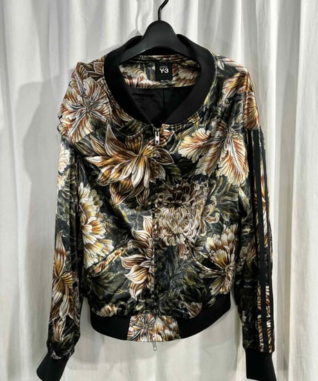 Y-3 yohji yamamoto 花柄デザインブルゾン（3-Y-207xxx）