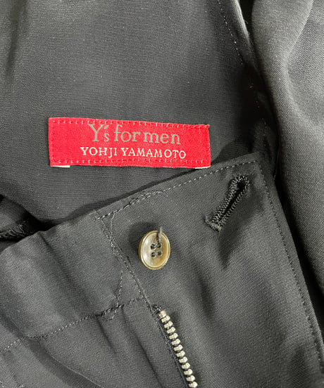 Y's for men yohji yamamoto 赤タグ ウエストゴムシャーリングパンツ（MD-P15-509）