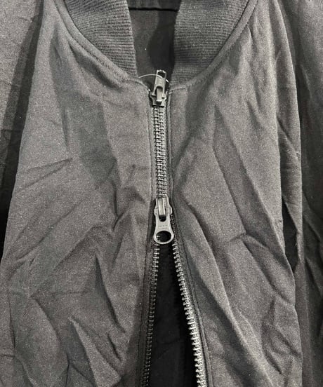 Y's yohji yamamoto femme シワ加工ダブルジップブルゾン（YN-T01-570）