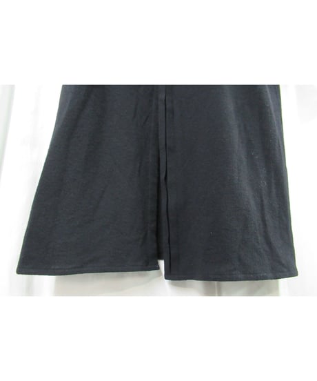 19aw yohji yamamoto pour homme フライフロントデザイン ウール ロングブラウス（HC-B23-106）