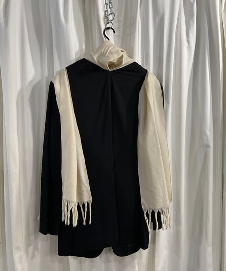 2010AW yohji yamamoto pour homme ストール付きデザインジャケット（HC-J38-201）