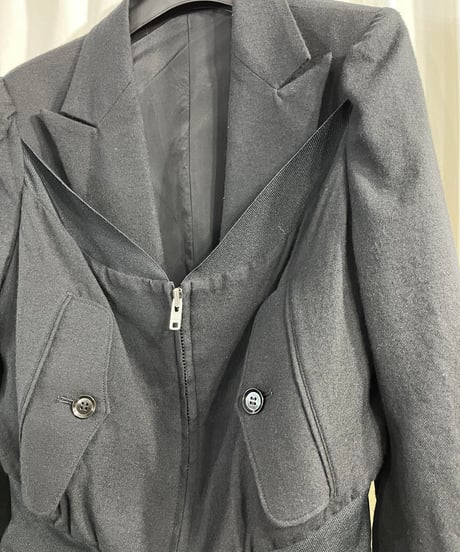 2021AW yohji yamamoto femme レイヤードジャケット（FX-J24-102）