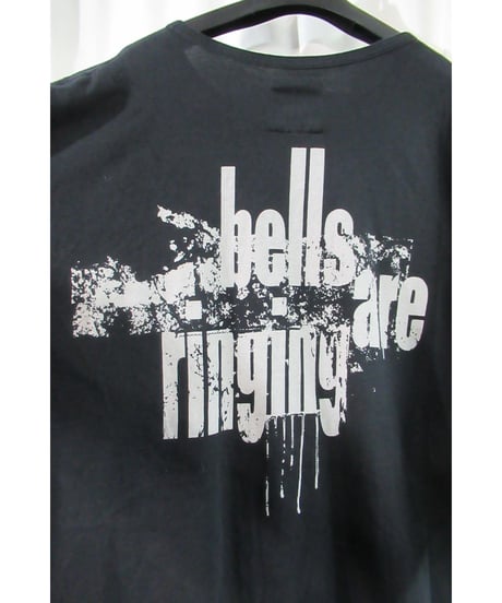 18aw BLACK Scandal yohji yamamoto +noir  バックプリントデザインカットソー NV-T07-081