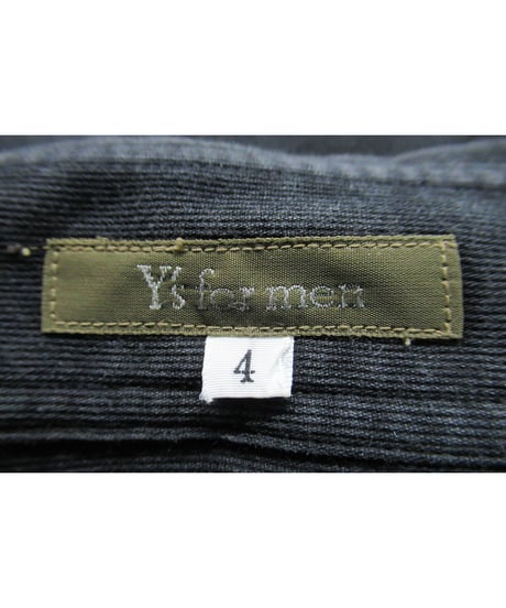 Y’s for men yohji yamamoto コットン シンプルブラウス（MX-B84-006）