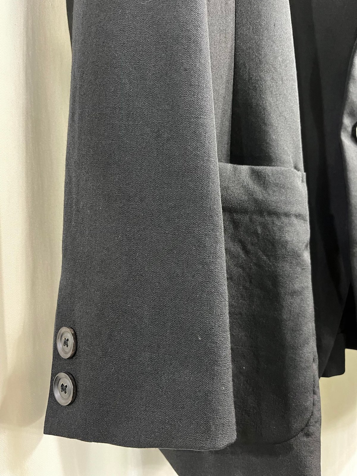 2020SS yohji yamamoto pour homme ノーカラー刺繡ジャケット（H