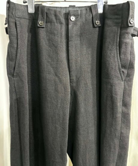 2005AW yohji yamamoto pour homme リネンパンツ（HN-P49-300）