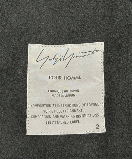 2015AW yohji yamamoto pour homme コート（HY-C06-134）