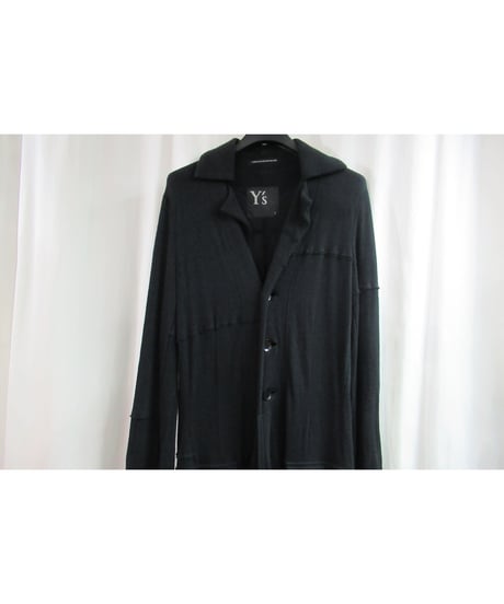 Y's yohji yamamoto 切替えデザインロングコート YK-C27-021
