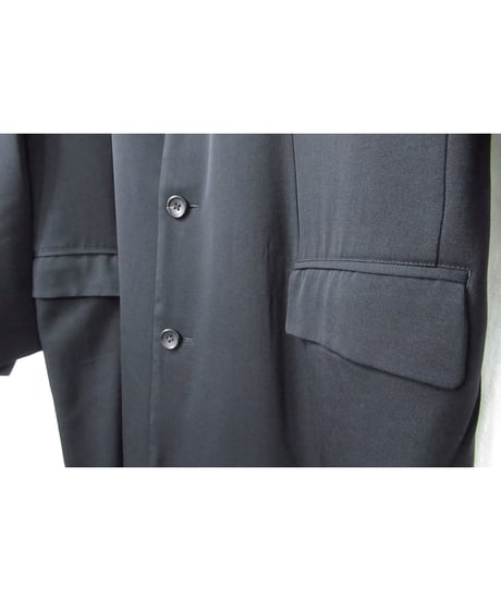 96aw yohji yamamoto pour homme vintage 襟デザイン ロングジャケット（HG-J10-123）