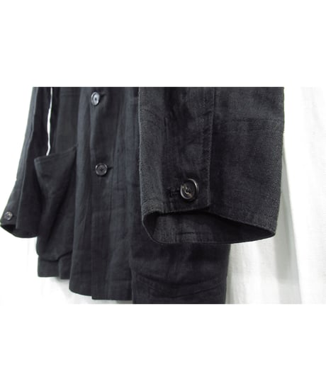 90’s Y’s for men yohji yamamoto vintage 麻 パチポケットデザインジャケット（MG-J05-303）