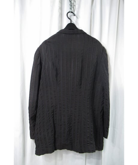 97ss yohji yamamoto pour homme vintage ストライプデザインジャケット（HU-J11-213）