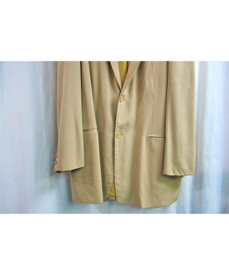 92aw yohji yamamoto pour homme vintage ステッチデザインロングジャケット HS-J01-185