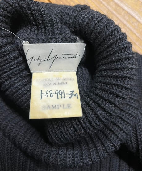 yohji yamamoto ニットワンピース（K58-991-3M）