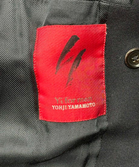 Y's for men 赤タグ yohji yamamoto ダブルジャケット（ML-J22-119）