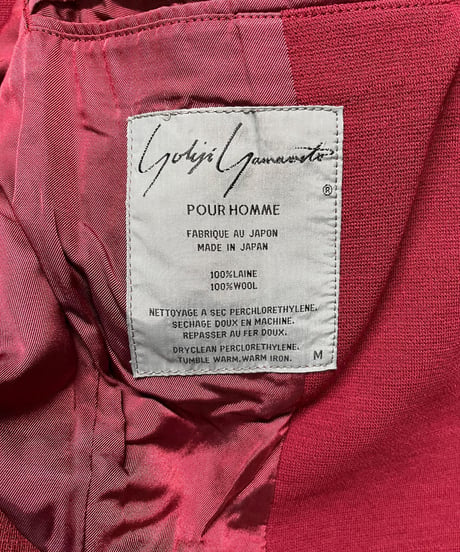 yohji yamamoto pour homme 2釦ジャケット（H-J-014xxx）