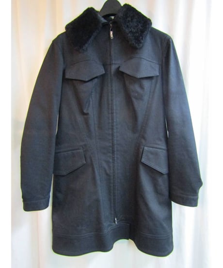 07aw yohji yamamoto femme ファー襟ミリタリージャケット FX-J13-001