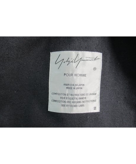 18aw yohji yamamoto pour homme フード付Aラインドレス HV-D38-105