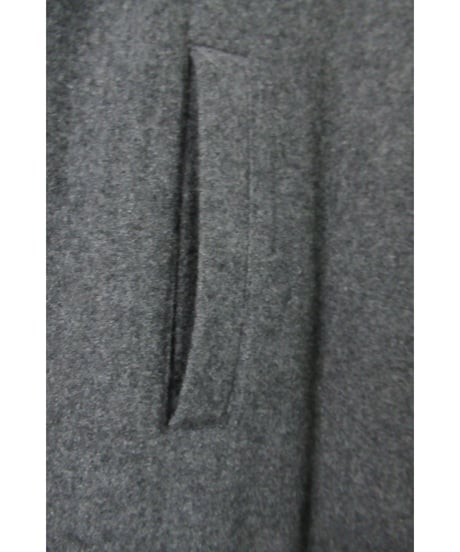 激レア AD1994 COMME des GARCONS HOMME PLUS 縮絨 フライフロント 切りっぱなしロングコート XC-02003M
