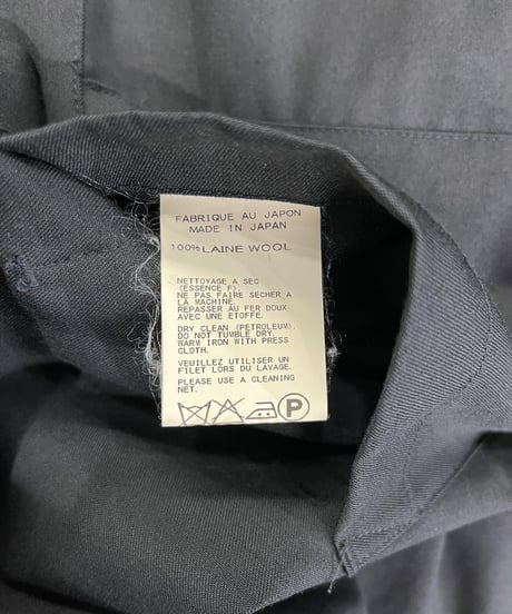 2013SS yohji yamamoto pour homme フード付きブルゾン（HX-J14-100）