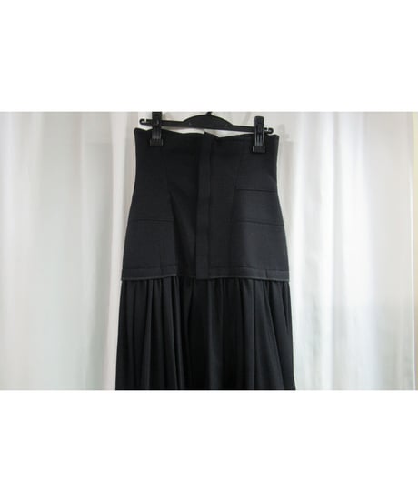 18aw yohji yamamoto femme コルセット デザインワンピース FV-D10-804