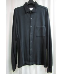 93aw yohji yamamoto pour homme vintage 黒 切替えデザインブラウス HP-B50-819