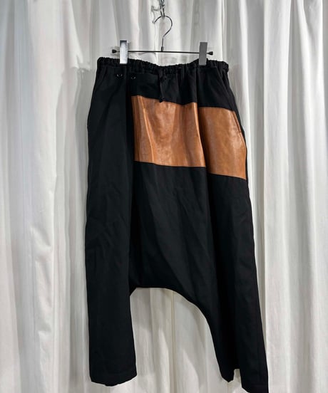 ヨウジヤマモト2019SSデニムバルーンサルエルパンツyohjiyamamoto ヨウジヤマモト2019SSデニムバルーンサルエルパンツyohjiyamamoto