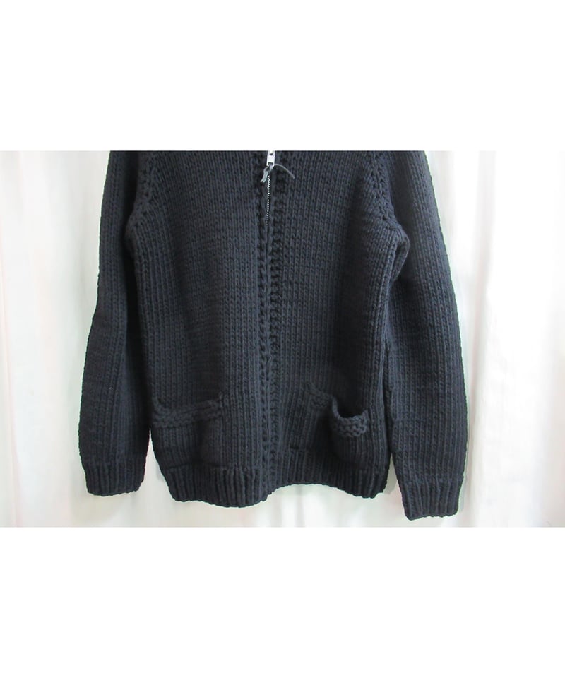 Yohji Yamamoto HOMME ニット ジャケット 18AW yohji yamamoto pour homme 18aw ニットジャケット