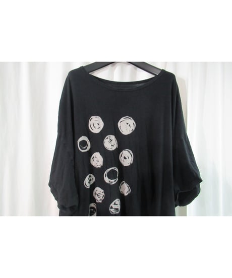 19ss BLACK Scandal yohji yamamoto +noir  抜染デザインカットソー NH-T18-086