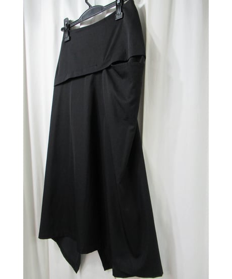 yohji yamamoto +noir デザインフレアスカート（NM-S05-106）