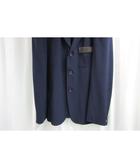 88ss yohji yamamoto pour homme vintage 紺 アイレットジャケット HJ-14