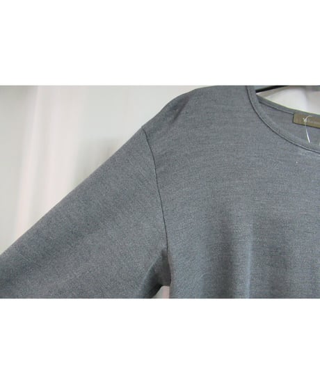Y's for men yohji yamamoto グレー ステッチデザインカットソー MI-T21-141