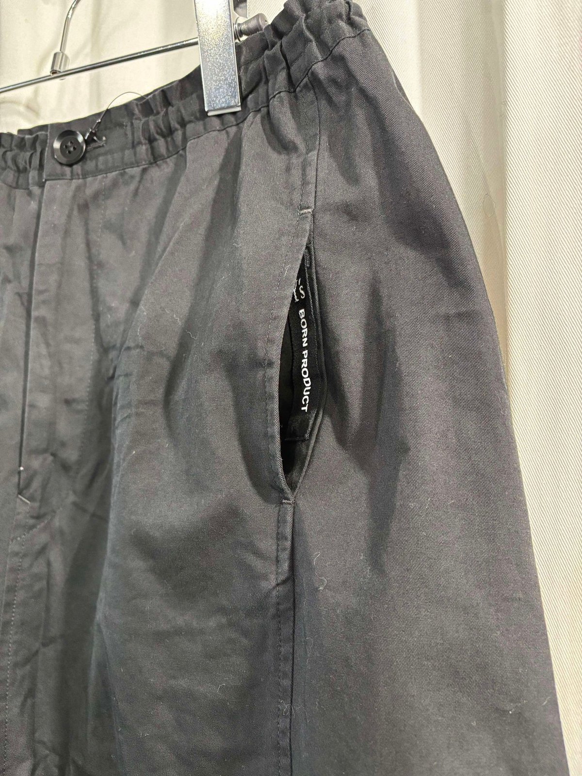 Y's yohji yamamoto 変形コットンパンツ Y's BORN PRODUCT] COTTON TWILL WIDE PANTS(XS Khaki): Y's