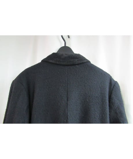 AD1994 COMME des GARCONS HOMME PLUS 縮絨 フロントジッパー 切替コーデュロイジャケット⑦ PJ-04003S