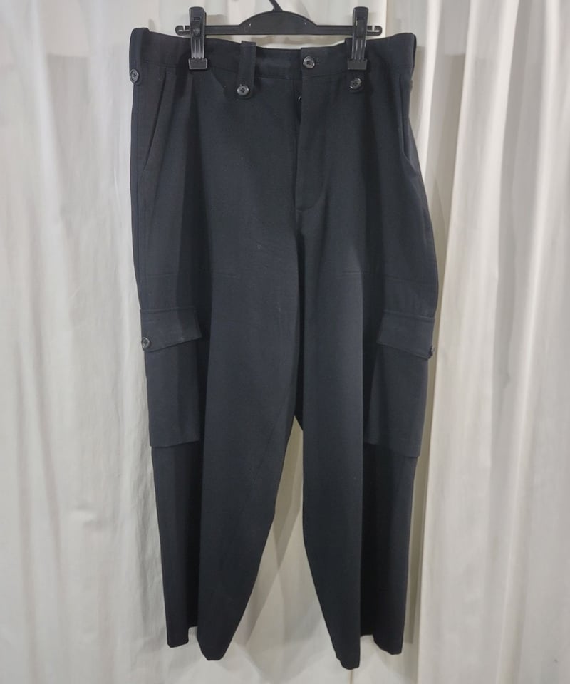 レア 1997aw yohji yamamoto pour homme ワイドミリタリーパンツ